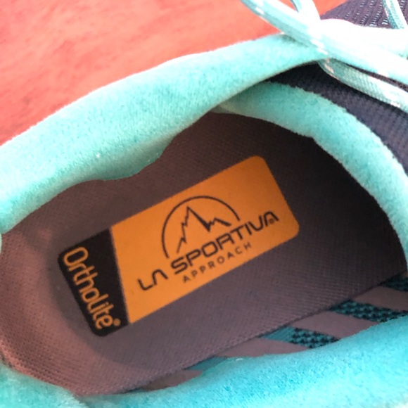 La Sportiva TX2 Women’s Approach Shoe Size 9 - Turquoise/Blue - Picture 3 of 7